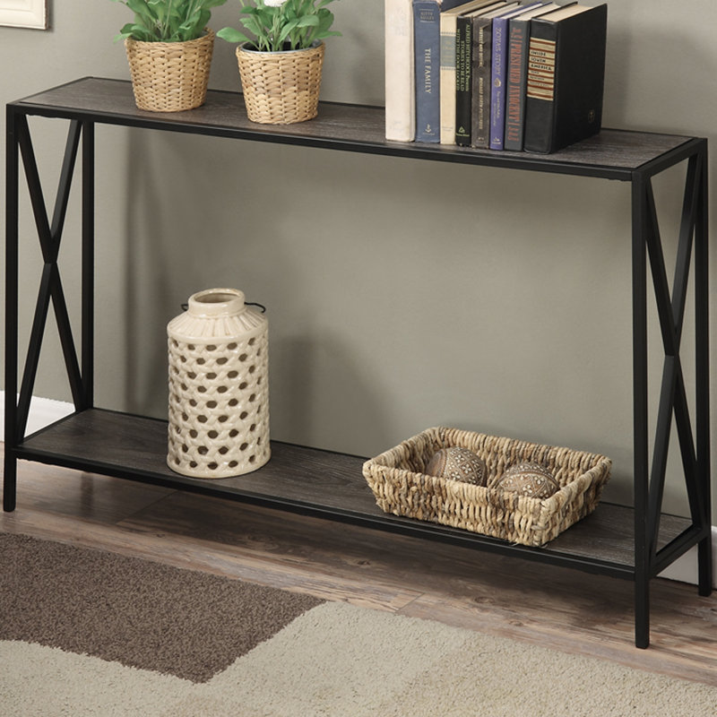 Andover Mills Abbottsmoor Metal Frame Console Table & Reviews Wayfair